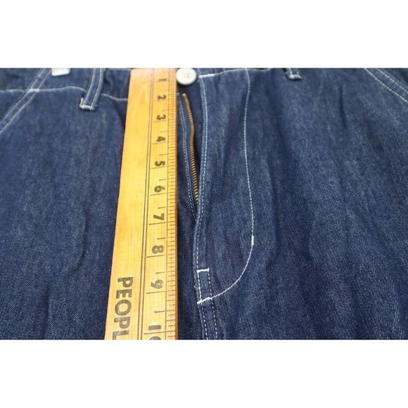 Edwin Medium Denim Baggy Pants With Multiple Pockets & Relaxed Fit - Picture 13 of 16
